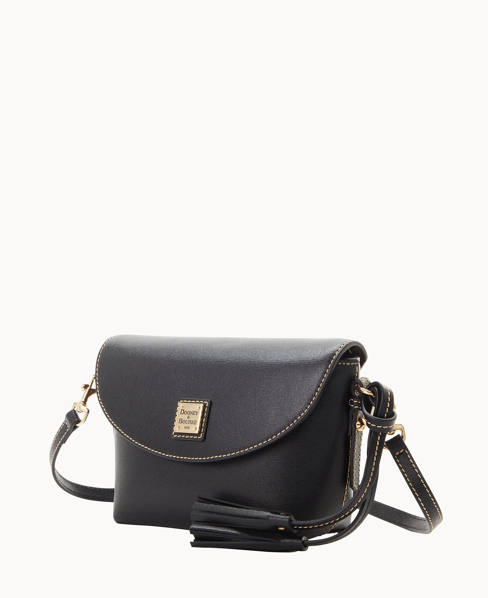Dooney Bourke Saffiano Crossbody Saddle Bag