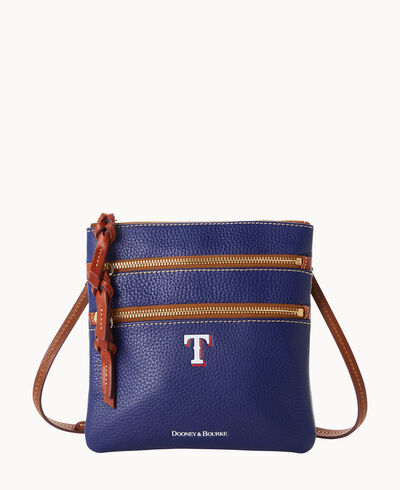 MLB Rangers North South Triple Zip Crossbody