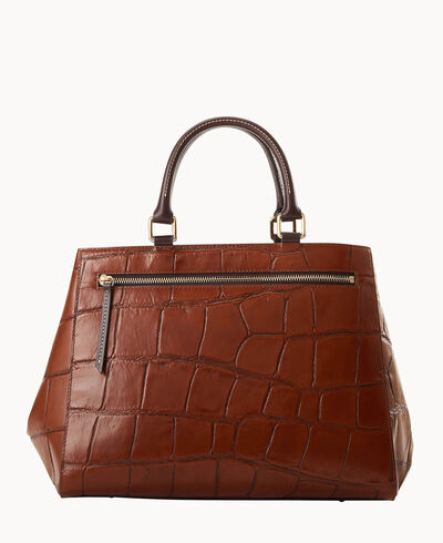 Denison Zip Satchel