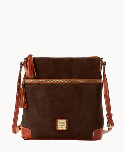Suede Tassel Crossbody