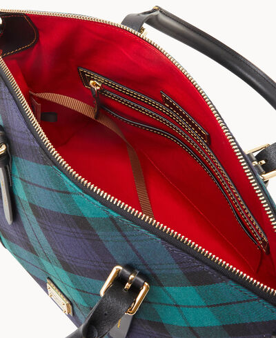 Tartan Domed Satchel