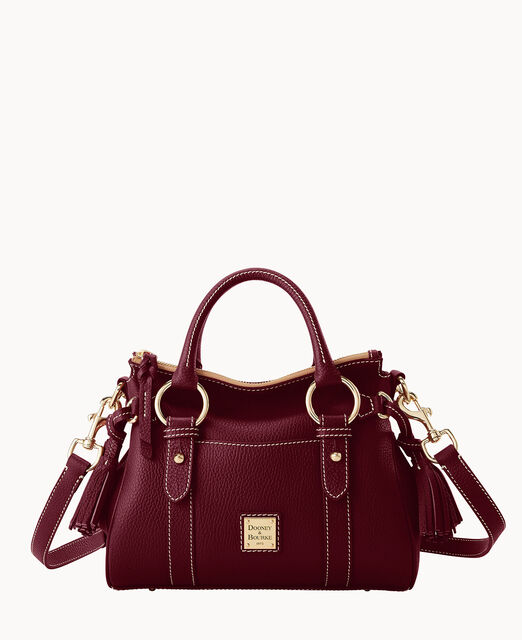 Lucca Leather Satchel With Pocket