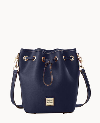 Saffiano Small Drawstring