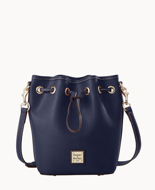 Saffiano Small Drawstring
