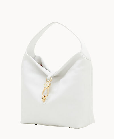 Belvedere Logo Lock Shoulder Bag