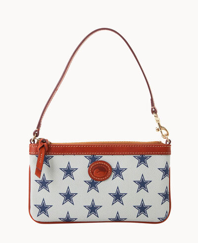 NFL Cowboys Large Slim Wristlet
