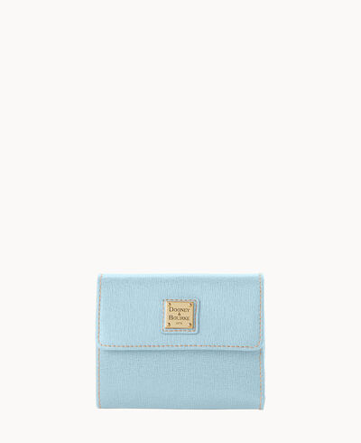 Saffiano Small Flap Wallet