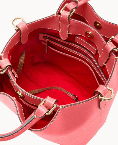 Saffiano Small Barlow