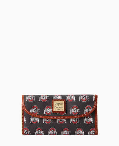 Collegiate Ohio State University Continental Clutch