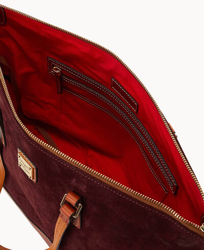 Suede Tote