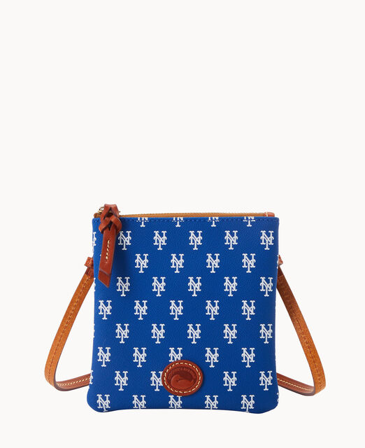 MLB Mets Small North South Top Zip Crossbody