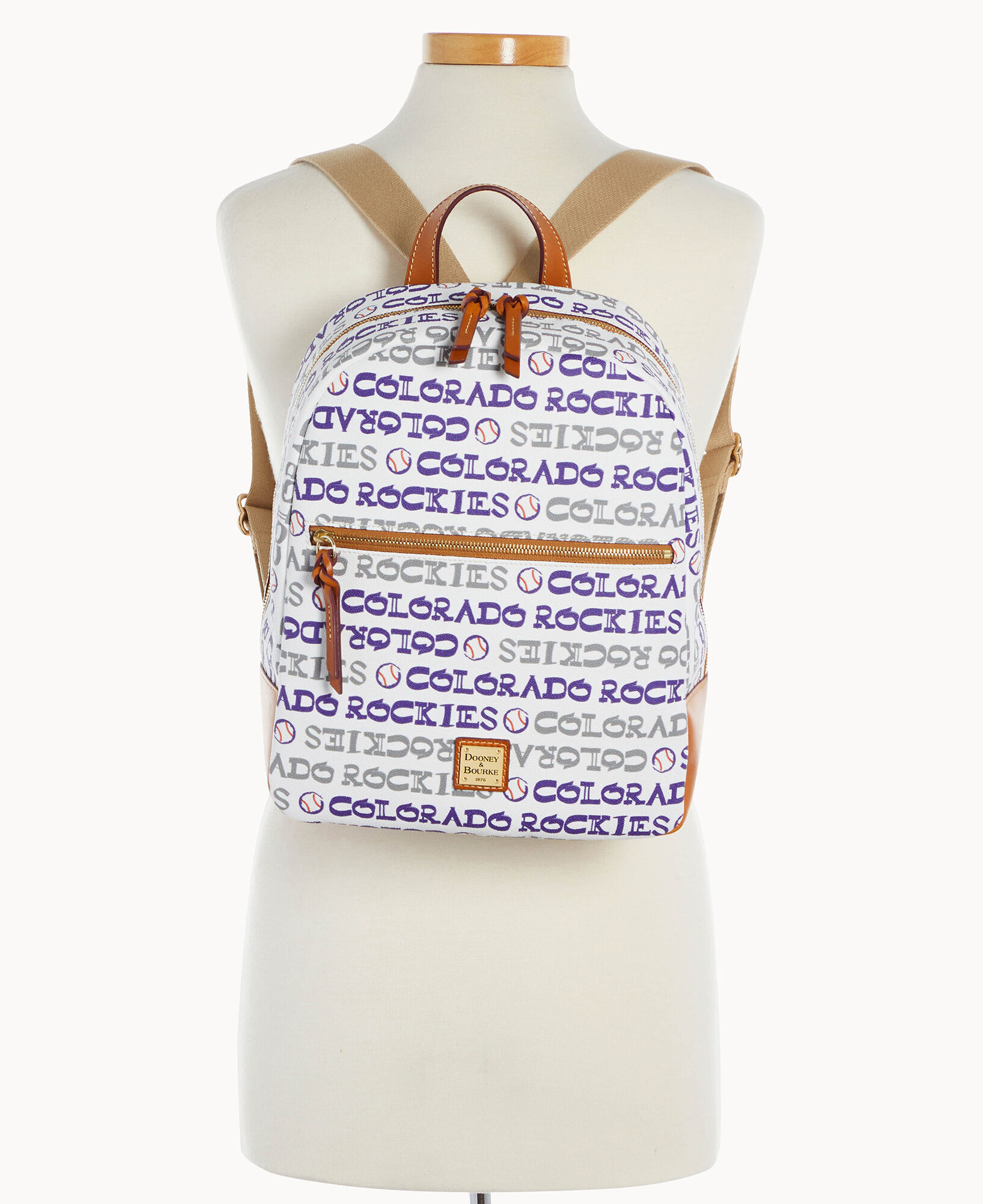 Dooney Bourke MLB Rockies Backpack