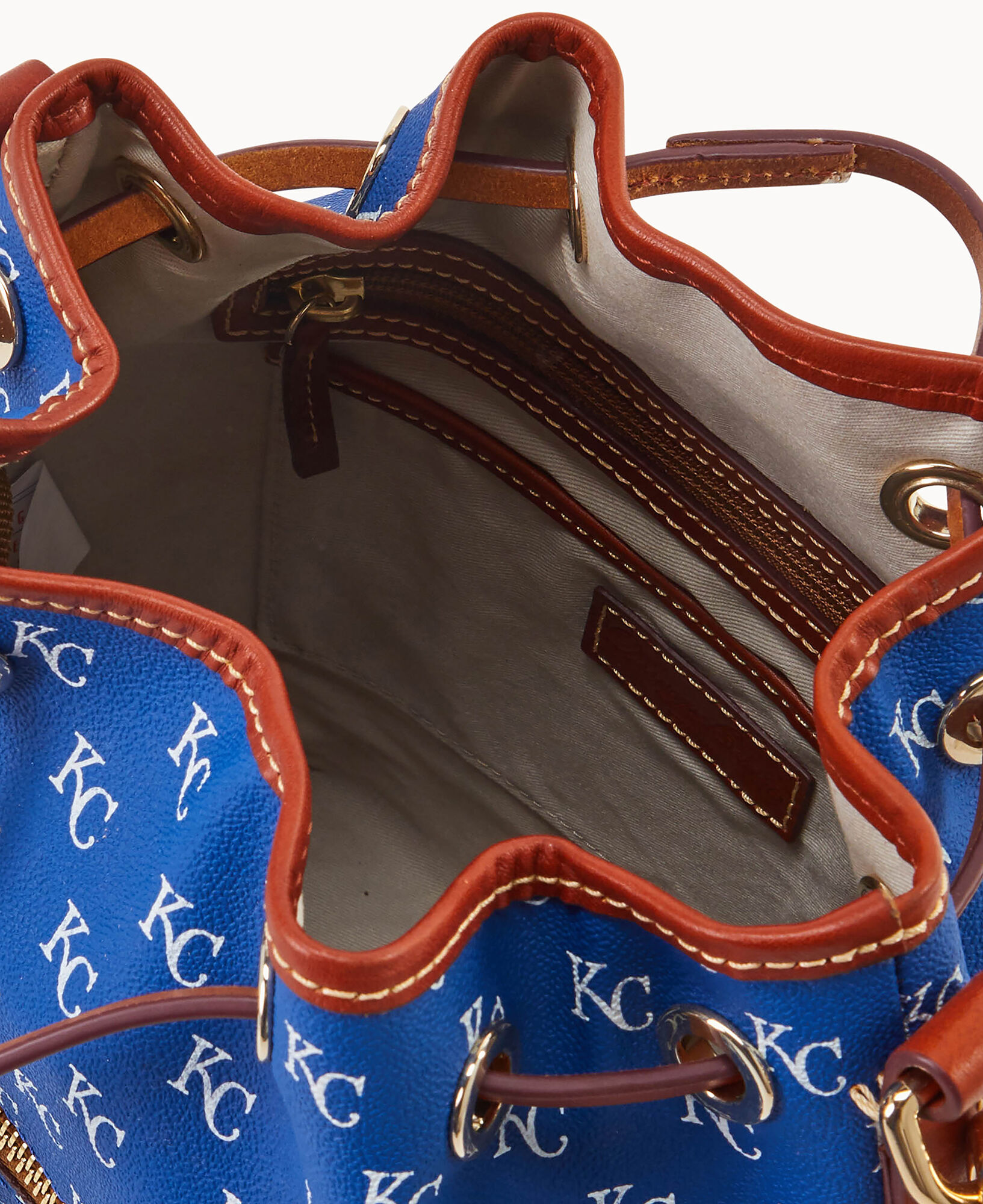 Dooney & Bourke MLB Kansas City Royals Drawstring Shoulder Bag