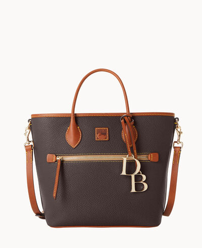 Pebble Grain Handle Tote
