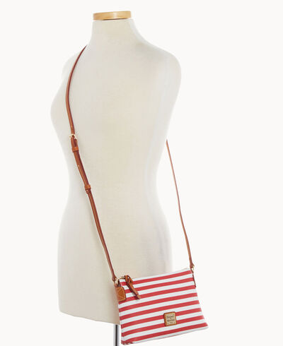 Sullivan Coated Cotton Crossbody Pouchette