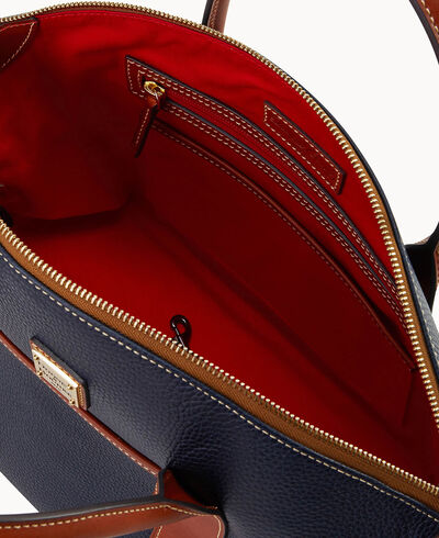 Pebble Grain Madeline Satchel