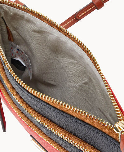 MLB Cardinals Triple Zip Crossbody