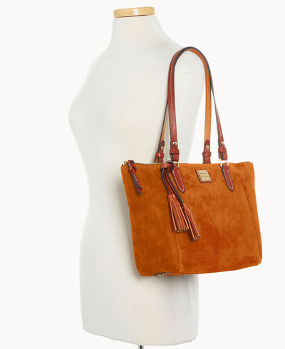 Suede Maxine Tote