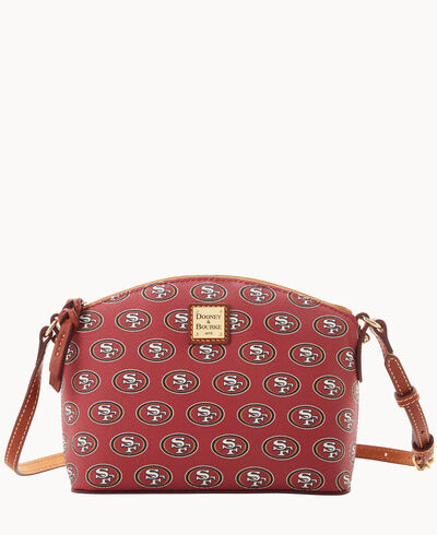 NFL 49ERS Suki Crossbody Med Wristlet