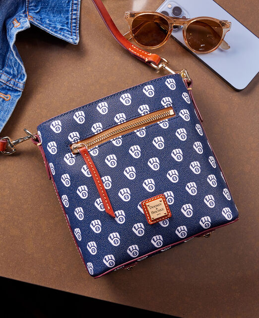 MLB Brewers Small Zip Crossbody