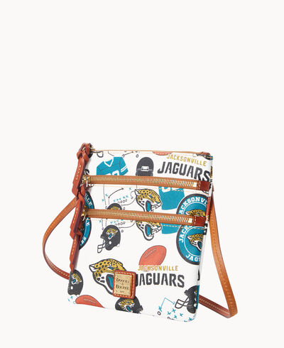 NFL Jaguars North South Triple Zip Crossbody