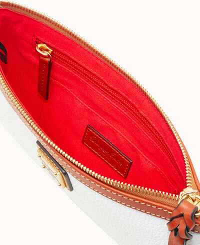 Pebble Grain Clutch Wristlet