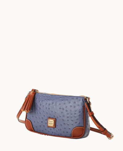 Ostrich Slim Crossbody