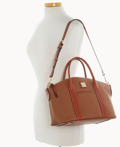 Pebble Grain Madeline Satchel