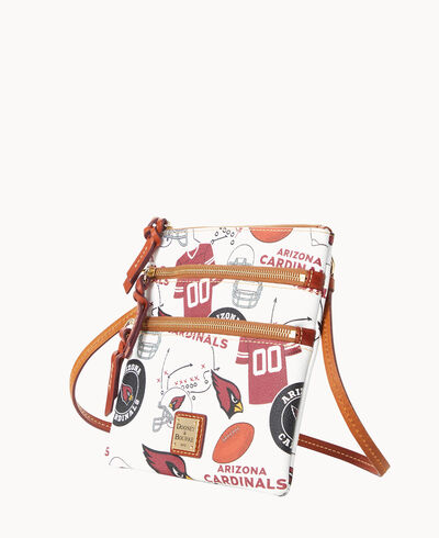 NFL AZ Cardinals N S Triple Zip Crossbody