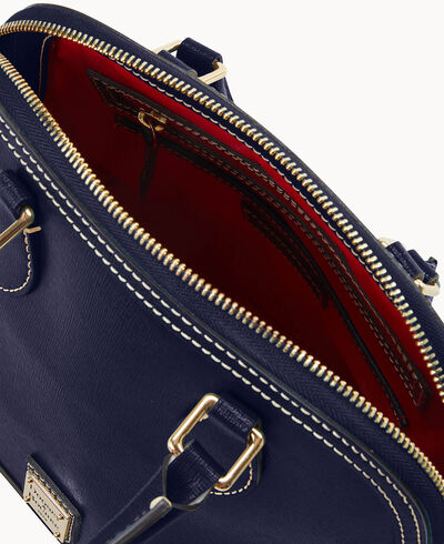 Saffiano Satchel