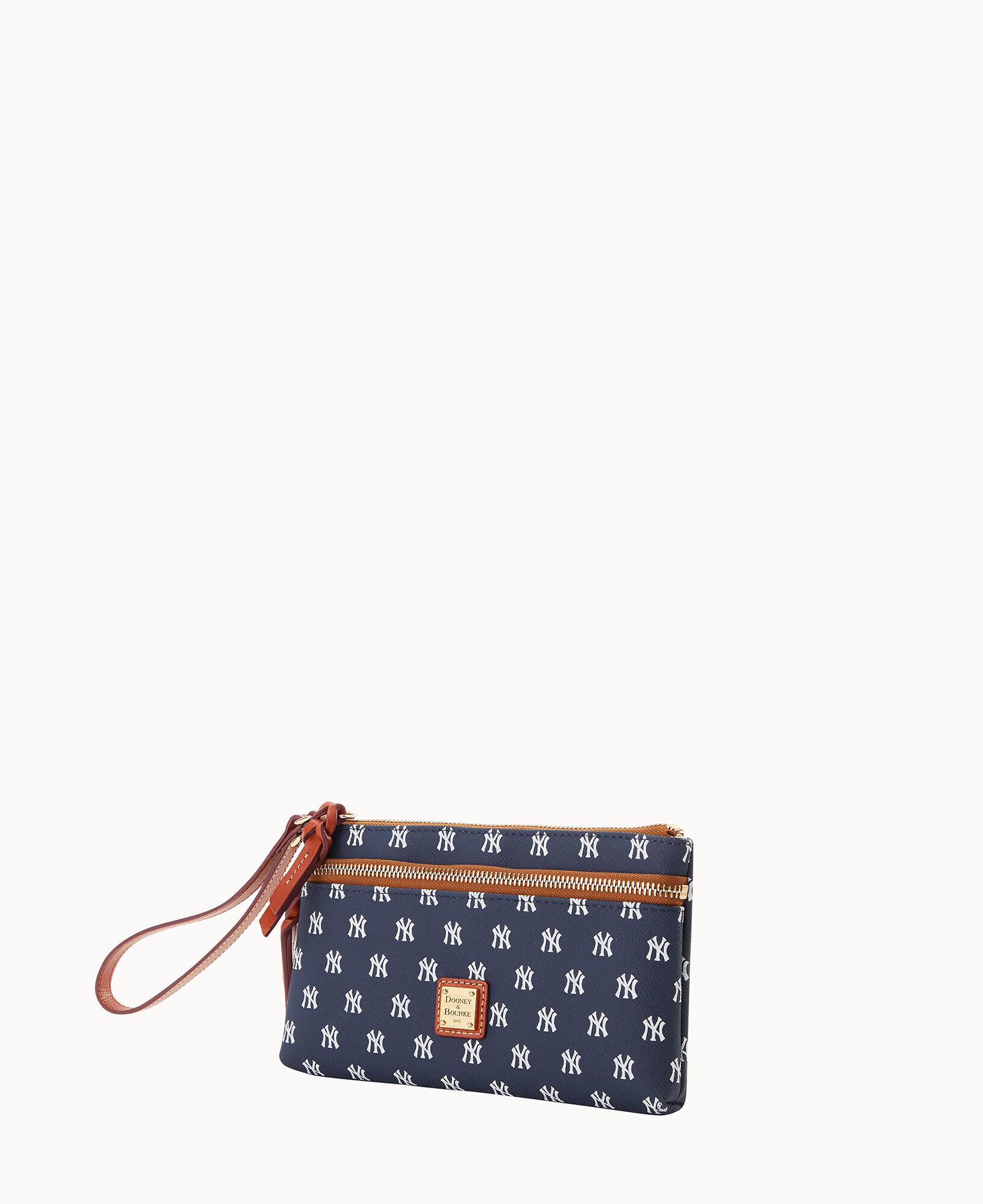 Dooney and bourke new arrivals yankees wristlet