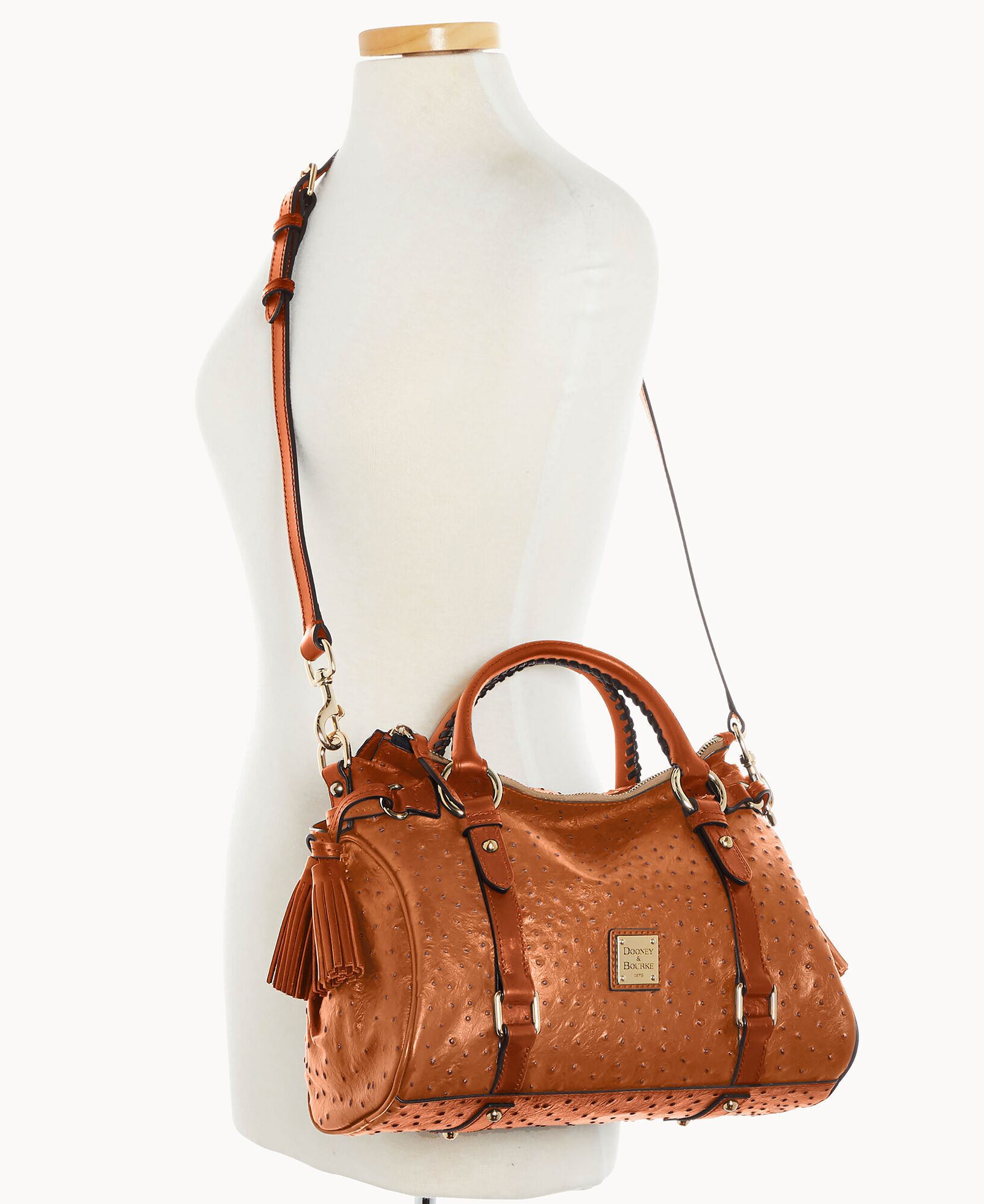 Dooney Bourke Ostrich Satchel