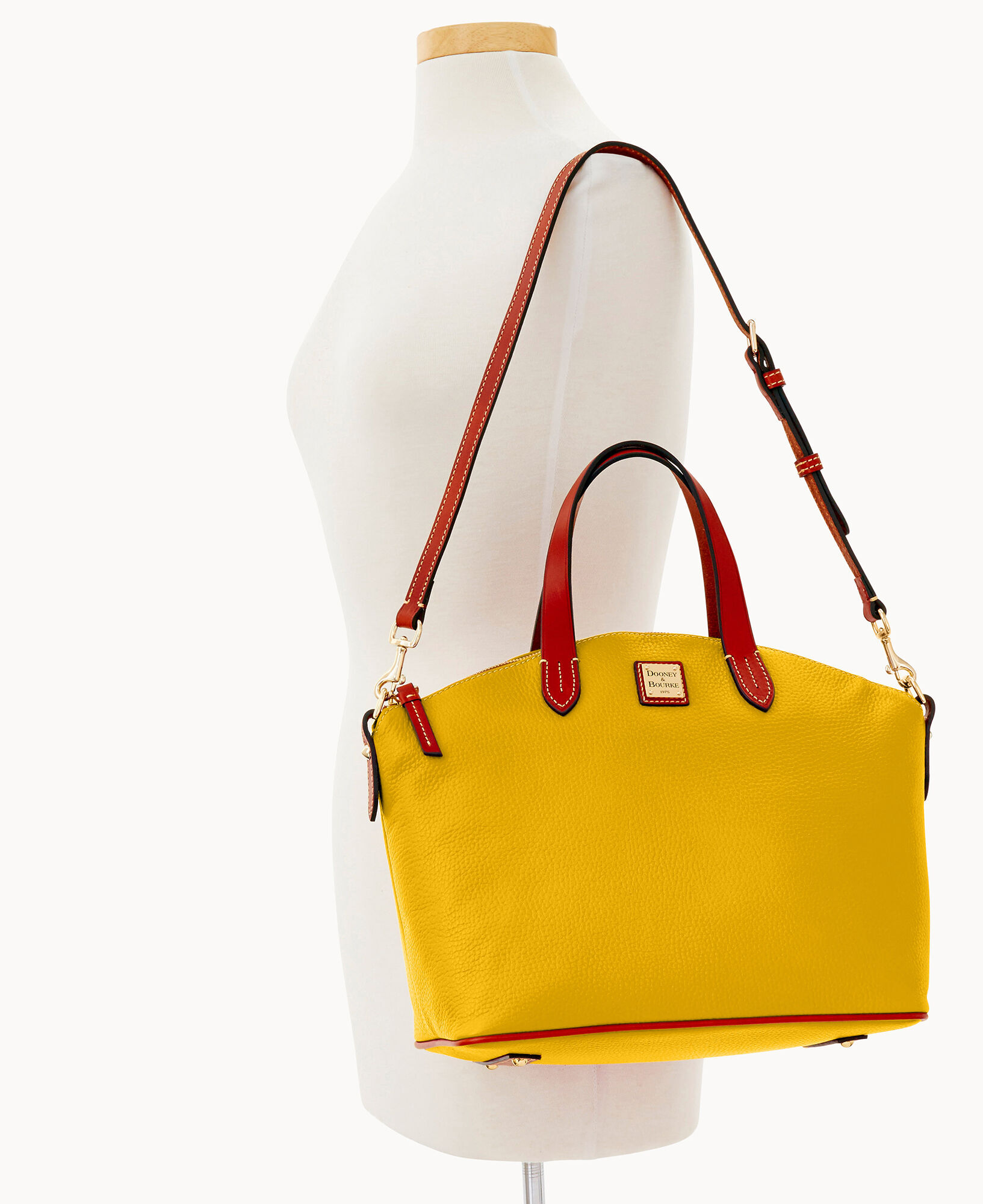 Dooney and bourke pebble grain medium satchel deals