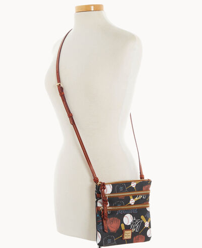 MLB Marlins North South Triple Zip Crossbody