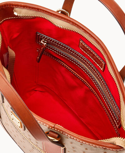 Ostrich Small Convertible Tote