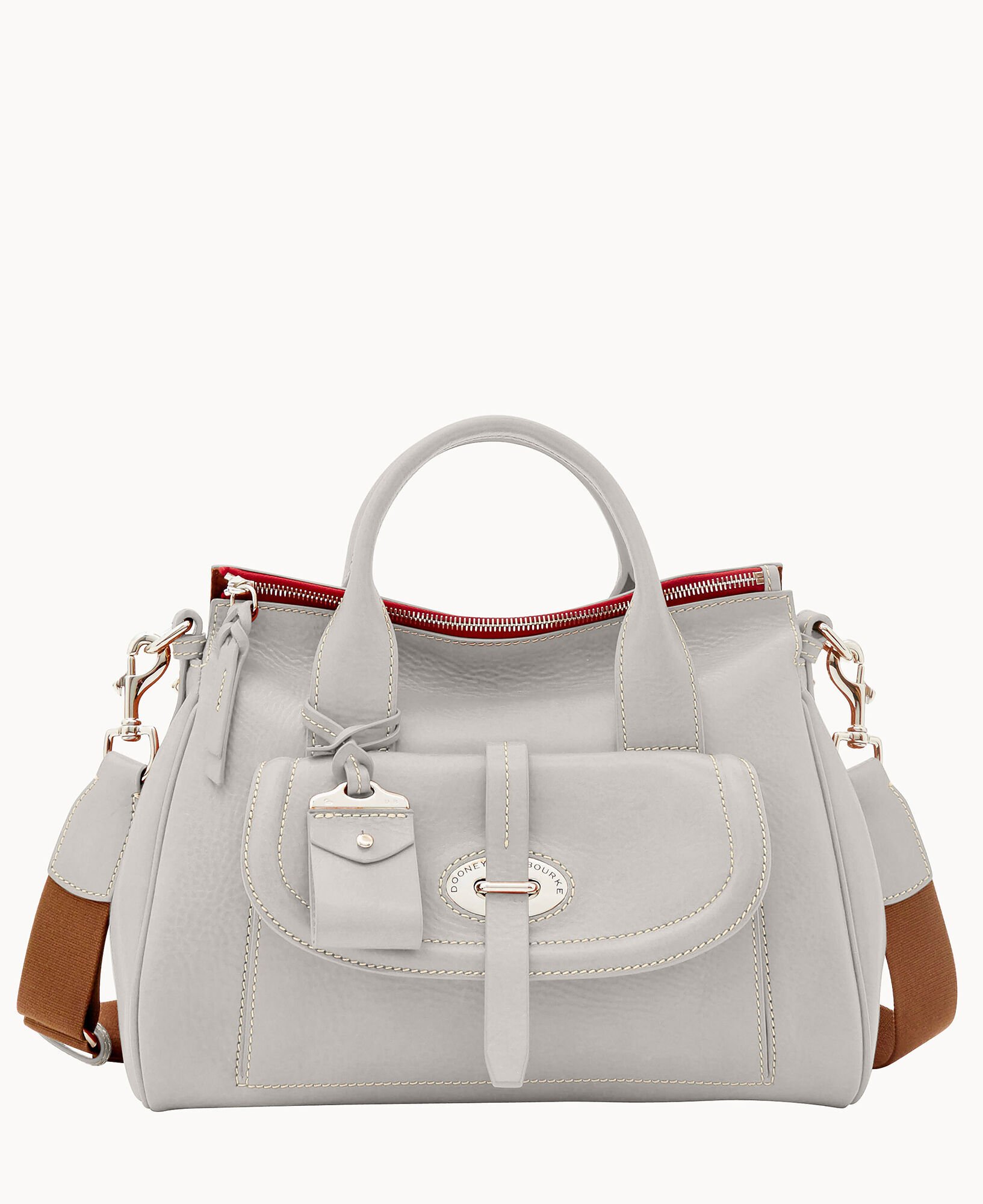 Florentine Toscana Front Pocket Satchel
