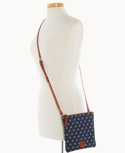 MLB Braves North South Top Zip Crossbody