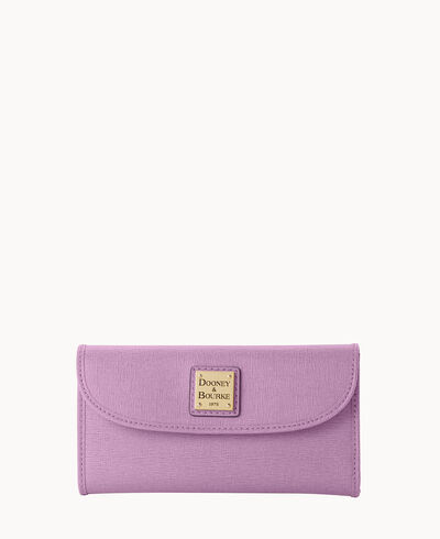 Saffiano Continental Clutch