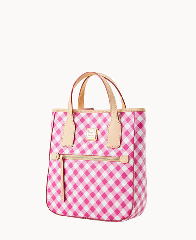 Gingham II Small Handle Tote