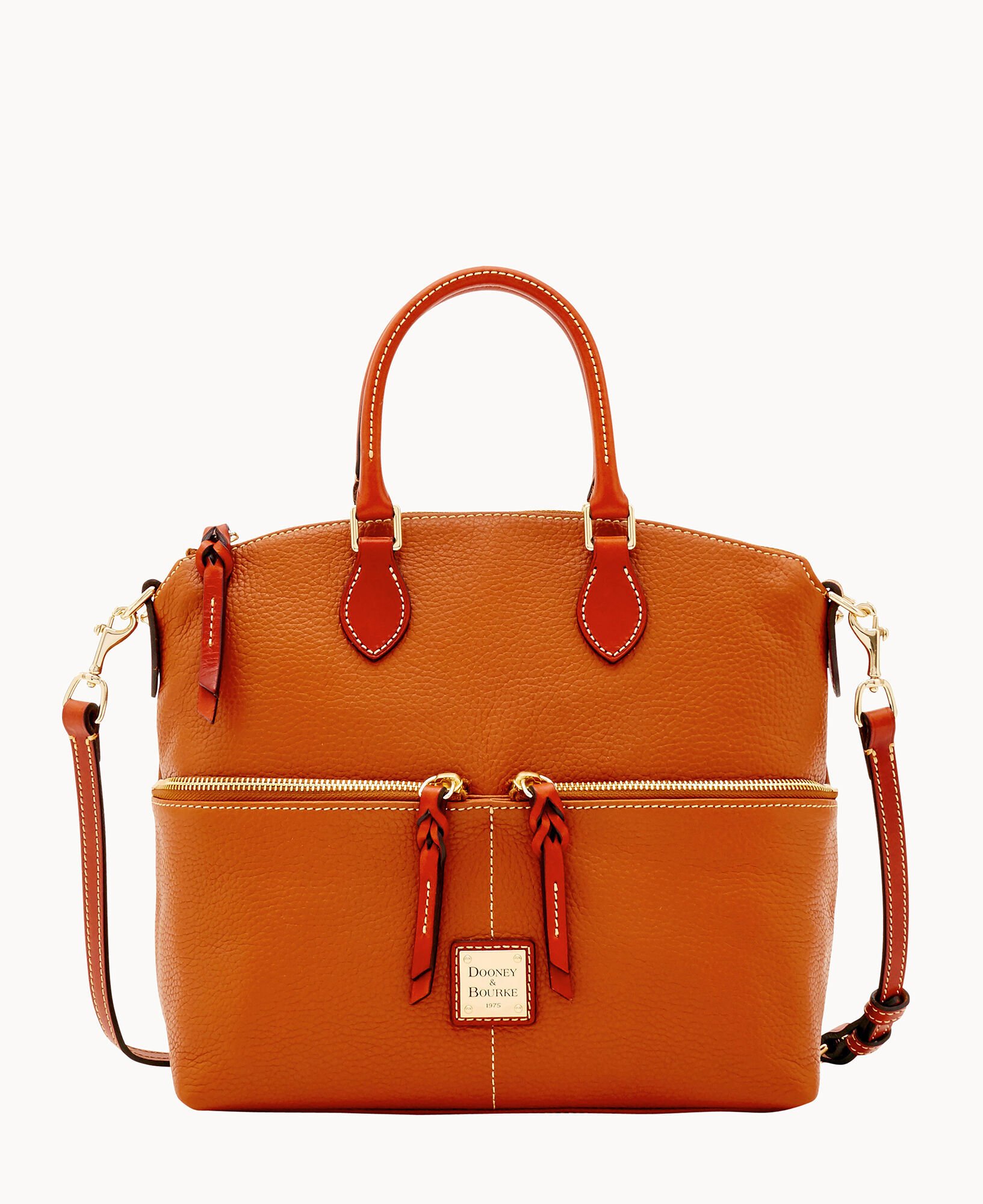 Dooney and bourke large pocket satchel 2025