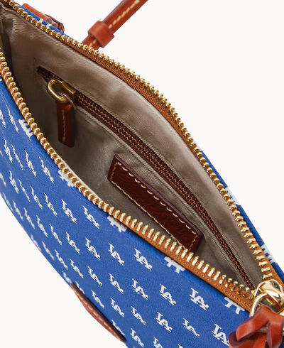 MLB Dodgers North South Top Zip Crossbody