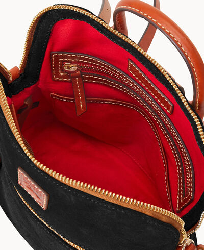 Suede Backpack