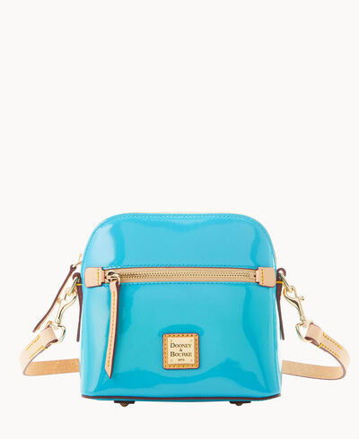 Patent Domed Crossbody