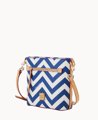 Chevron Small Zip Crossbody