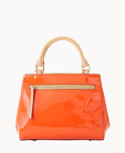 Patent Small Zip Satchel