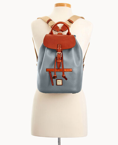 Pebble Grain Small Allie Backpack
