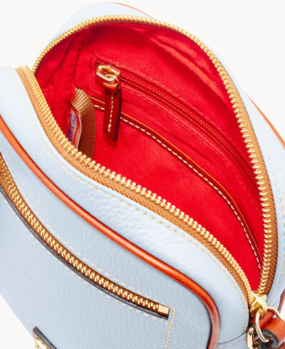 Pebble Grain Camera Crossbody