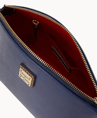 Saffiano Penny Crossbody