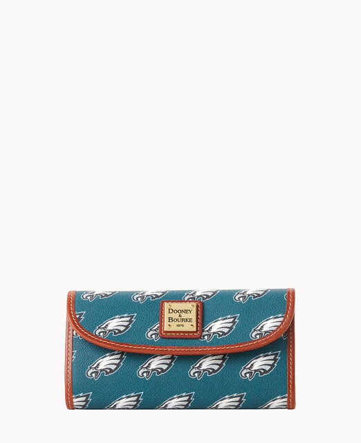 NFL Eagles Continental Clutch