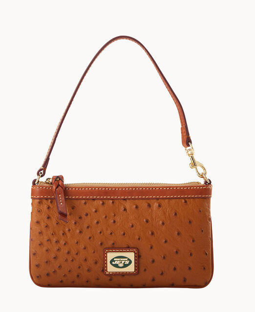 NFL Jets Large Slim Wristlet